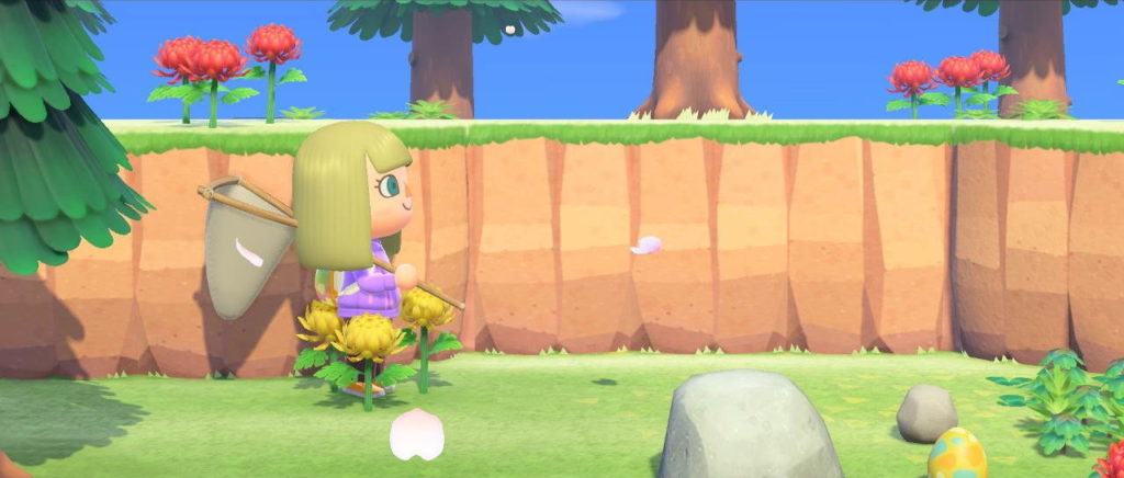 Animal Crossing: New Horizons hade i april körsbärsblomning.