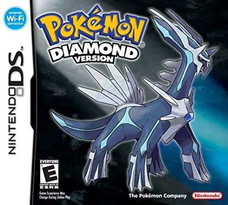 Omslaget på Pokémon Diamond.