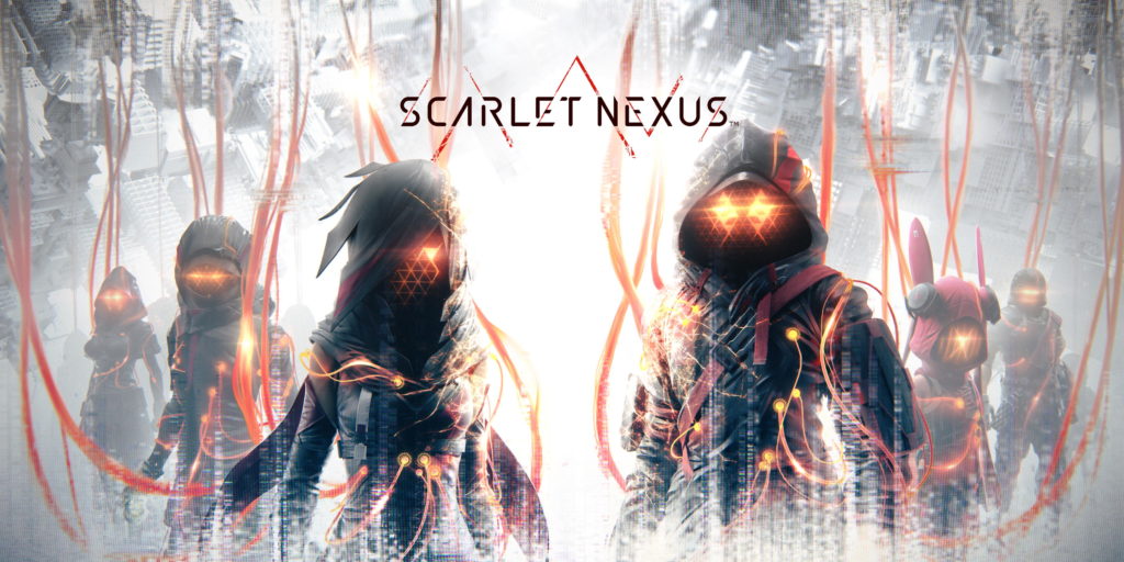 Scarlet Nexus key art från Bandai Namco.