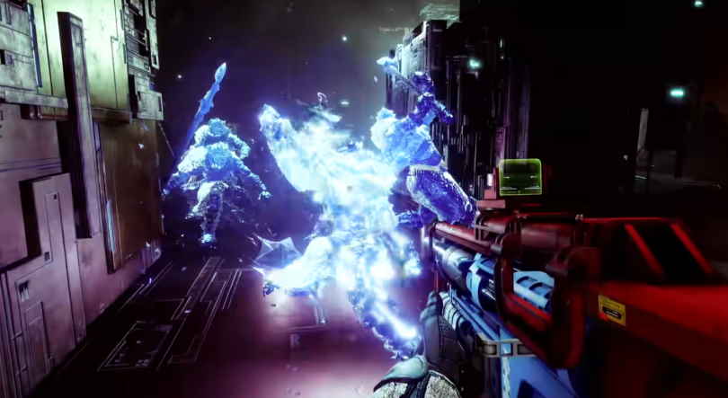 Stasis granater - Coldsnap Grenade i Destiny 2: Beyond Light.