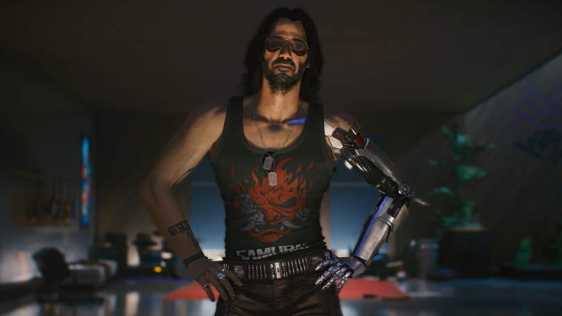 Johnny Silverhand, Cyberpunk 2077.