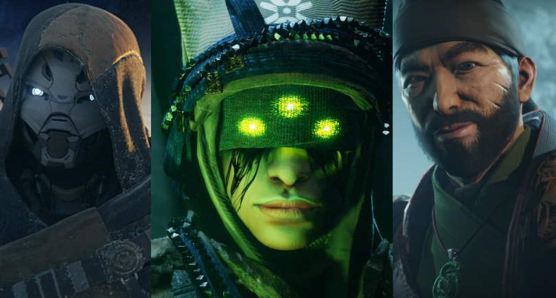 Exo Stranger, Eris Morn, Drifter.