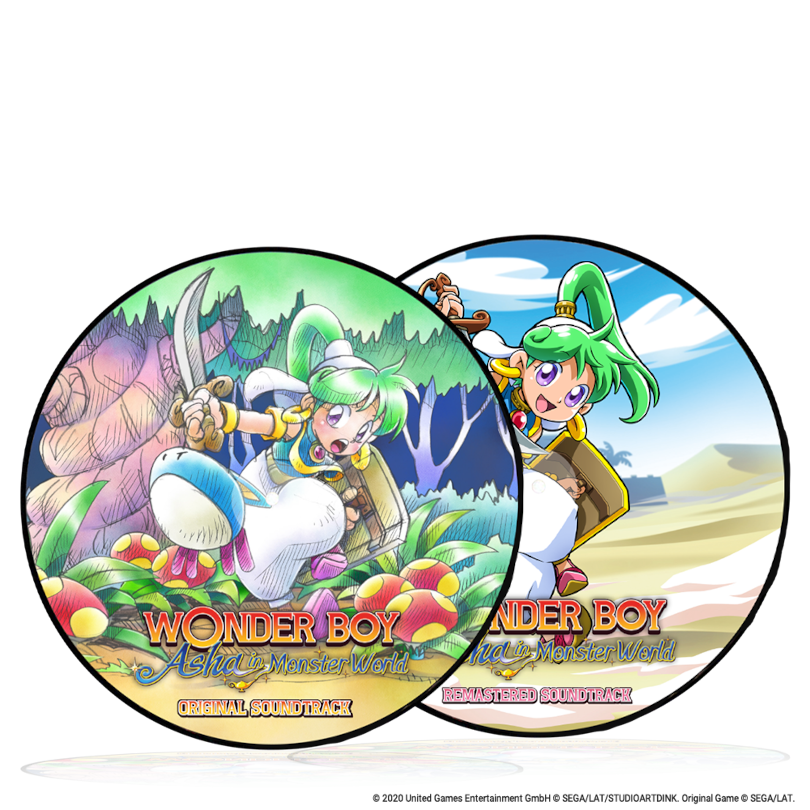 Wonder Boy: Asha in Monster World: Picture Disc vinyl record.