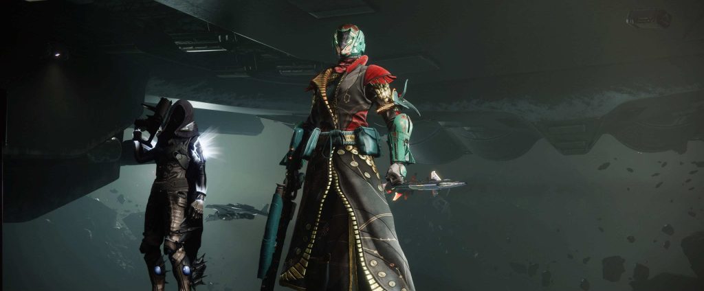 Warlock och Hunter i Destiny 2.