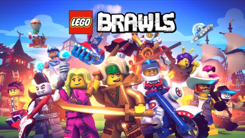 Omslagsbild på spelet LEGO Brawls